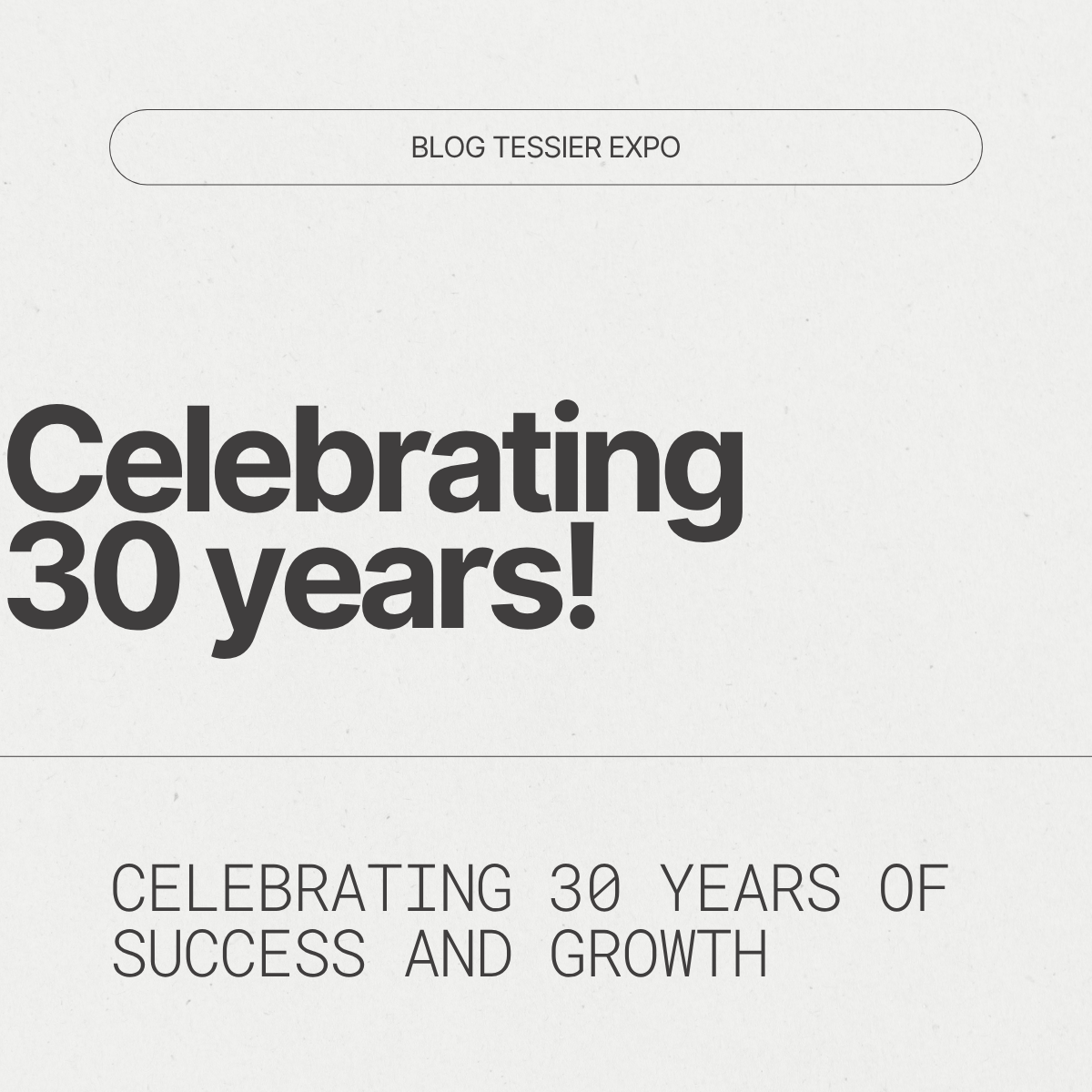 Célébrer 30 ans d'excellence : L'histoire de Tessier Services d'Expositions Célébrer 30 ans d'excellence : L'histoire de Tessier Services d'Expositions